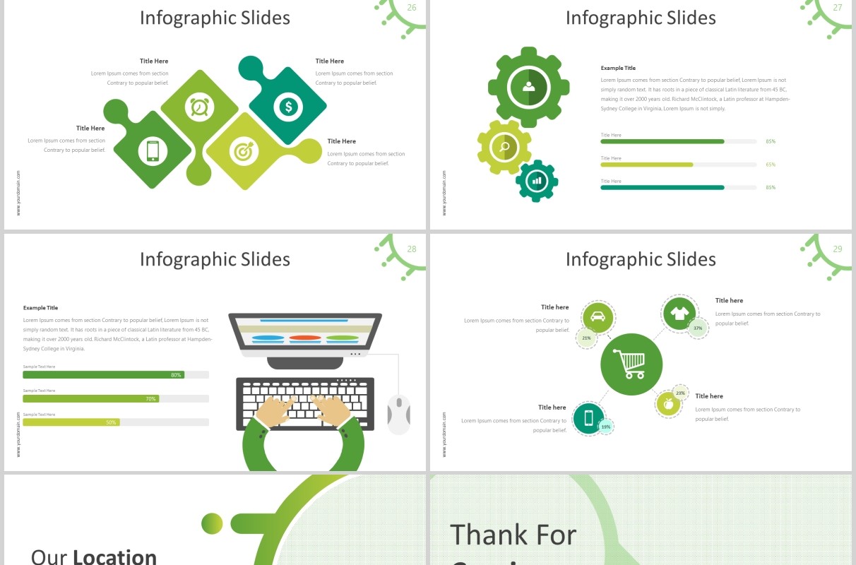 时间轴公司历程工作计划总结PPT模板版式设计Qame Powerpoint Template