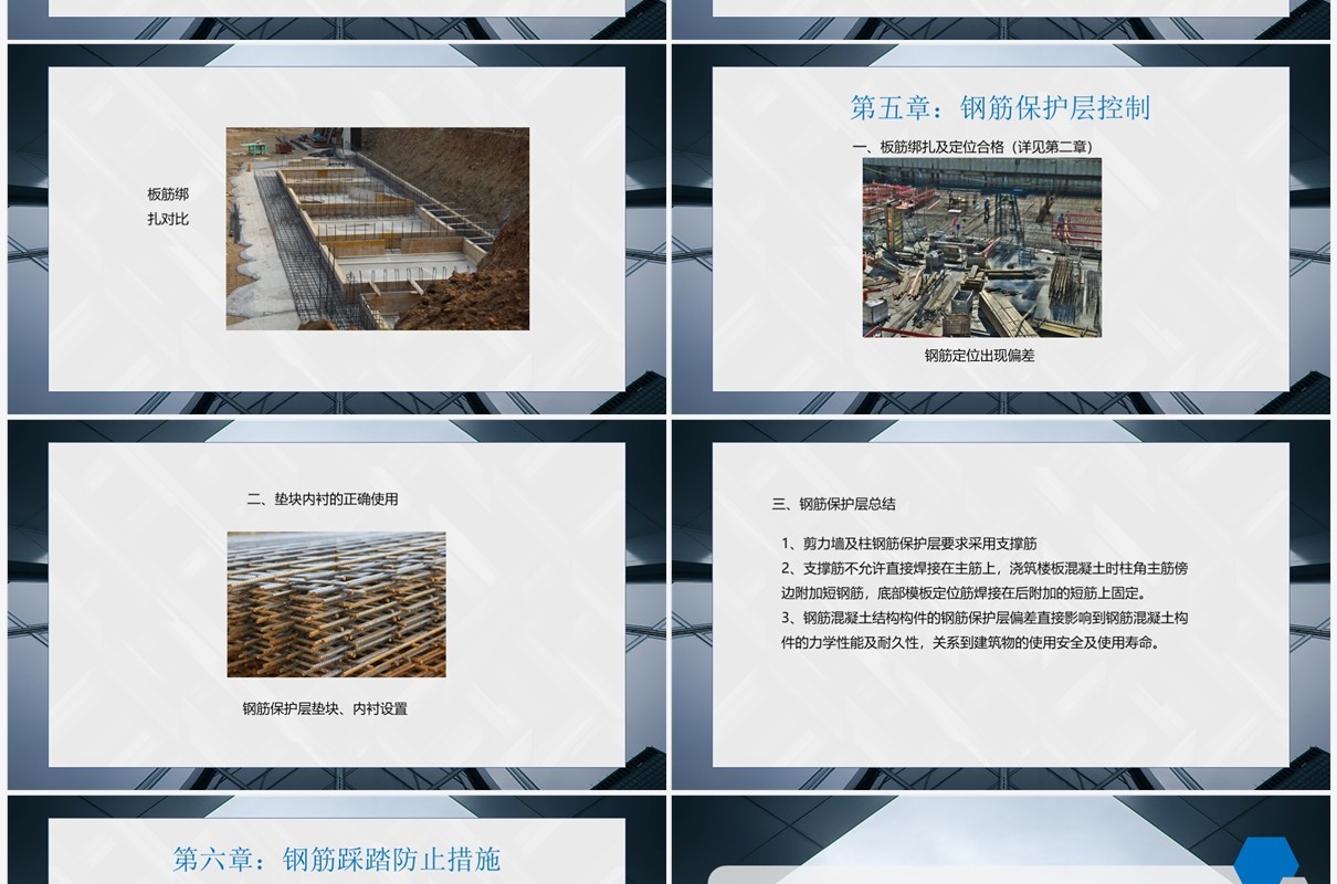钢筋工程质量控制重点培训PPT模板