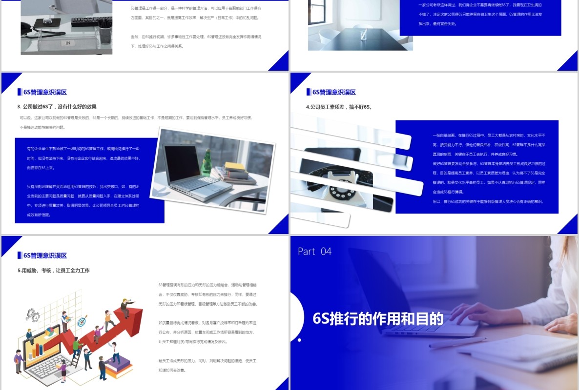 6S现场实务培训企业管理PPT模板