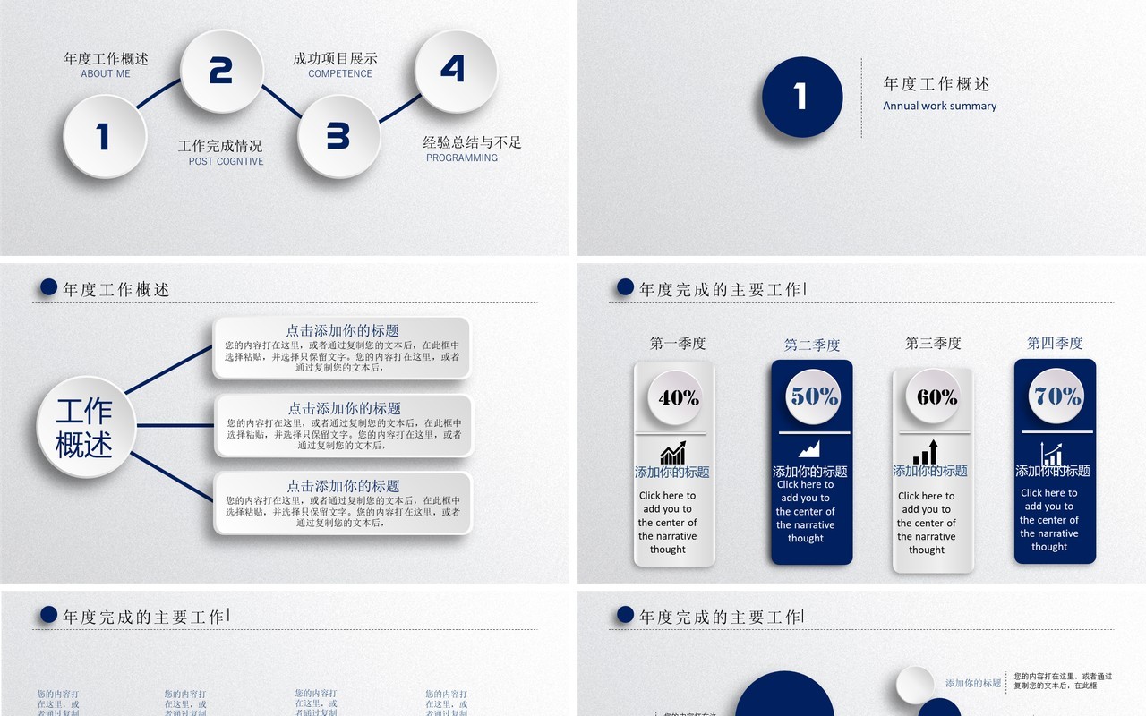 科技个人工作汇报总结ppt创意 (2)