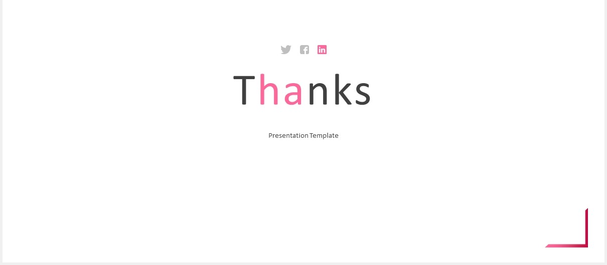 粉色简约国外图片排版PPT模板Dorna Powerpoint Template