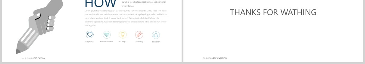 企业战略规划商务工作可视化图表PPT图片排版设计素材模板Bugan Powerpoint