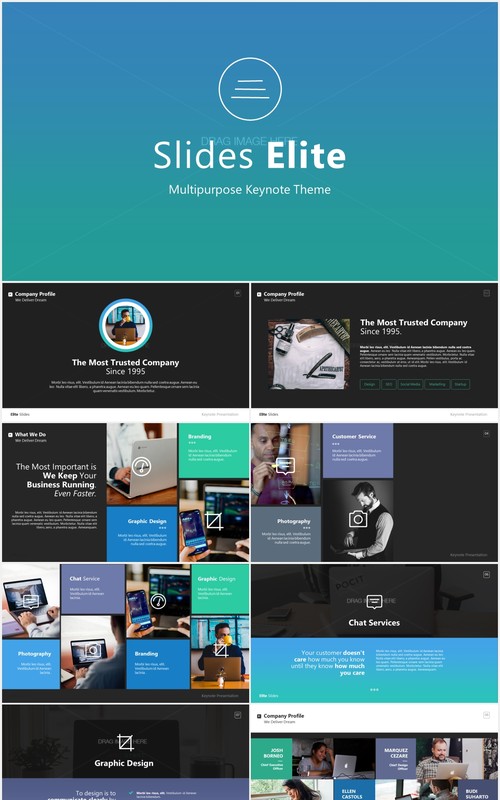 商业高端企业项目计划书展示PPT模板slides elite powerpoint template