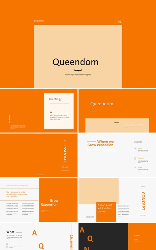 QUEENDOM TEMPLATE