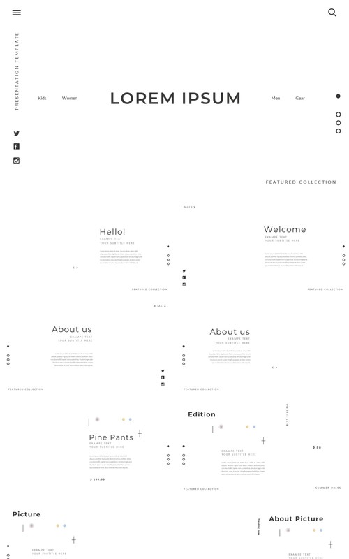Mnml Ppt Image not include