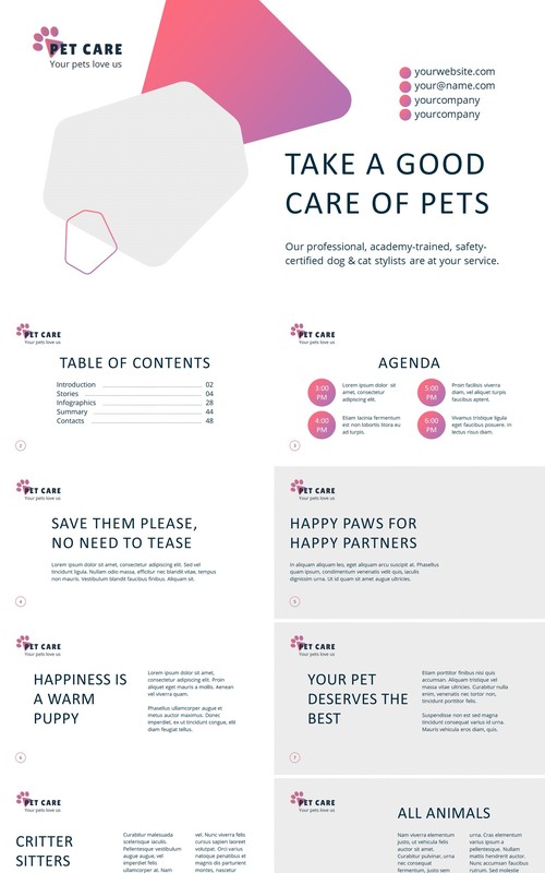 Pet-Grooming-Care-PowerPoint-Presentation-Template