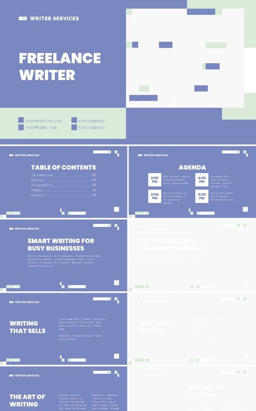 Freelance-Writer-PowerPoint-Presentation-Template