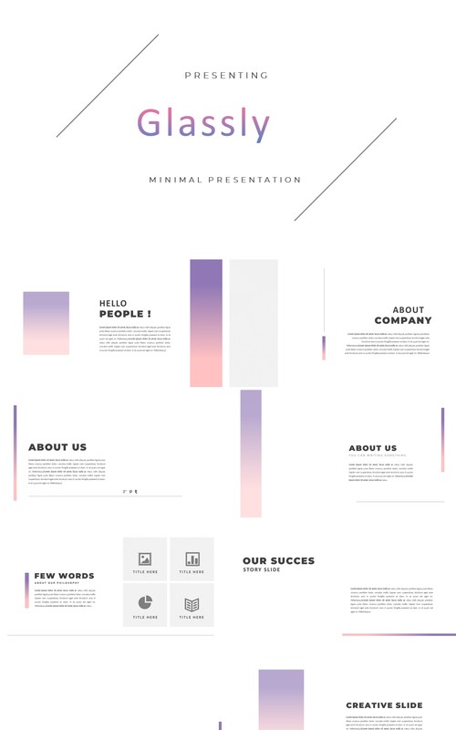 Glassly ppt Image Not Include