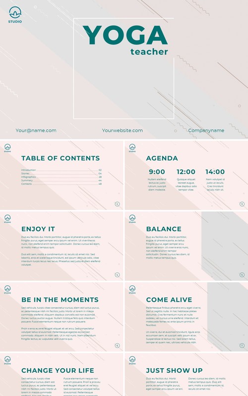 Yoga-Instructor-PowerPoint-Presentation-Template