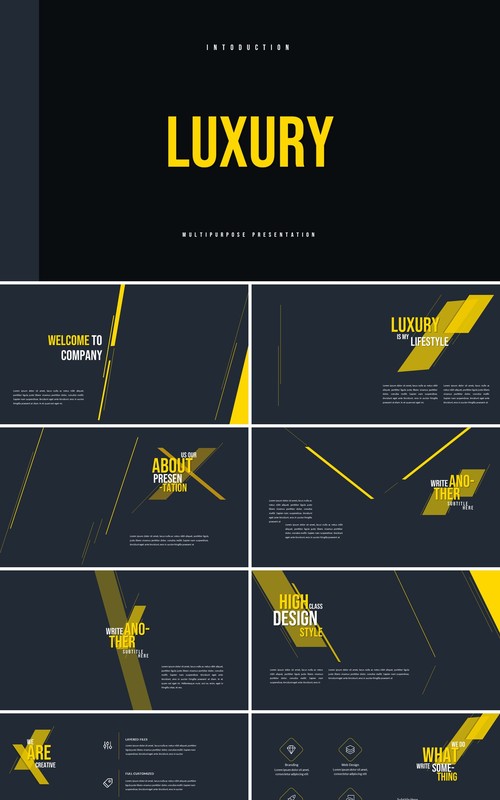 Luxury Presentation (image not include)
