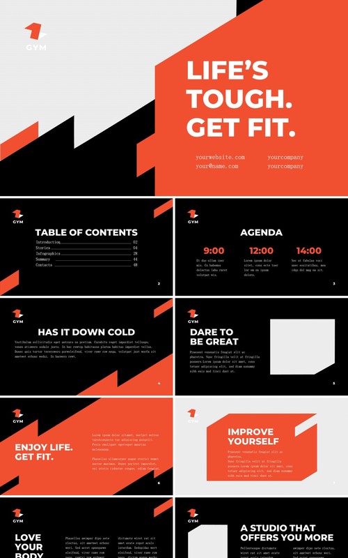 Gym-PowerPoint-Presentation-Template