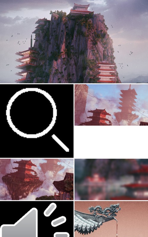 仙侠意境中国风PPT模板